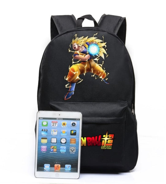 Dragon Ball Z Goku Canvas Bag Backpack Satchel School Bag Travel Backpack  Shoulder bag Gifts