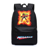 Megaman Rockman Canvas Bag Backpack Satchel School Bag Travel Backpack  Shoulder bag Megaman Gifts