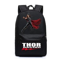 Superhero Thor Canvas Bag Backpack Satchel School Bag Travel Backpack Shoulder bag Gifts