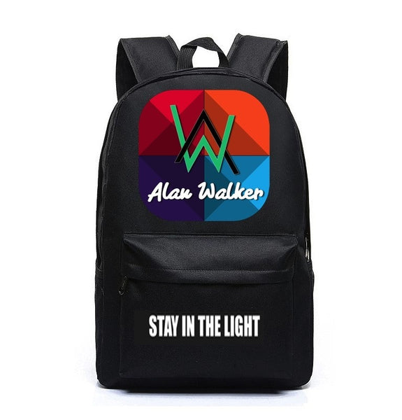 Batoh Alan Walker Školní taška Cestovní taška Plátěná taška Taška přes rameno Alan Walker Gifts
