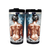 Abstract Sexy Nude WomanTravel Mug Stainless Steel Insulated Tumbler 400ml Coffee Tea Cup Funny Gifts Christmas Gifts