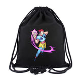 Hunter x Hunter Hisoka Cotton Student Backpack School Bag Shopping Drawstring Bags