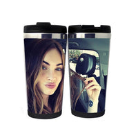 Megan Fox Sexy Mug Stainless Steel Insulated Tumbler 400ml Coffee Tea Cup Megan Fox Gifts Christmas Gifts
