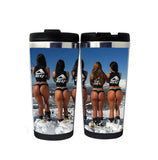 Sexy Hot Girls Womans Mug Stainless Steel Insulated Tumbler 400ml Coffee Tea Cup Megan sex Gifts Christmas Gifts