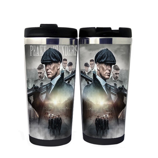 Peaky Blinders Mug Coffee Mug Stainless Steel Insulated Tea Cup Travel Mug Tumbler Funny Novelty Gifts