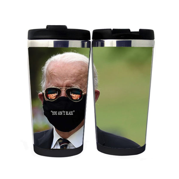 Biden Trump Mug Coffee Mug Stainless Steel Tumbler Coffee Tea Water Cup Funny Gifts Christmas Gifts