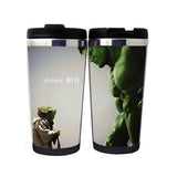 Yoda Hulk Mug Coffee Cup Tumbler Stainless Steel Camping Sports Drink Bottle Funny Gifts Christmas Gifts