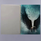 Supernatural Castiel Wings NoteBook A5 Loose Leaf Notebook Student Stationery Diary Planner Journal Supernatural Gifts
