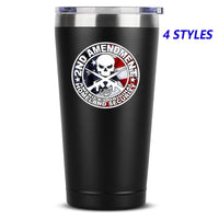 2nd Amendment Mug 20 OZ Stainless Steel Tumbler Insulated Funny Travel Mug Novelty Gift