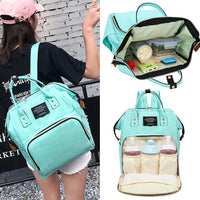 11 Colors Women Mummy Maternity Zipper Bag Travel Backpack Handbag Diaper Bag