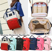 11 barev Ženy Mumie Těhotenská taška na zip Cestovní batoh Kabelka Taška na plenky