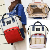 11 Colors Women Mummy Maternity Zipper Bag Travel Backpack Handbag Diaper Bag