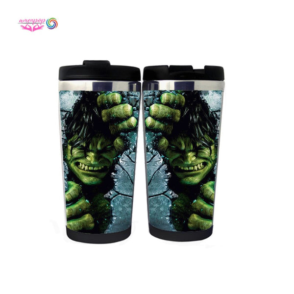 Hrnek Hulk Nerezová ocel Hrnek na kávu Cestovní hrnek Izolovaný sklenice Hrnek Hulk Dárky Vánoční dárky