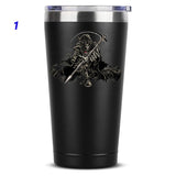 Grim Reaper Skull Coffee Mug