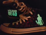 The Walking Dead Daryl Dixon Shoes Luminous High Top Canvas Shoes Sports Sneakers Walking Dead Birthday Gifts Christmas Gifts