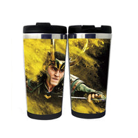 Tom Hiddleston Loki  Mug Stainless Steel 400ml Coffee Tea Cup Beer Stein Loki Birthday Gifts Christmas Gifts