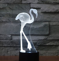 Flamingo Led Lamp 7 Color Change LED Desk Light Lamp Flamingo Children Gifts Christmas Gifts