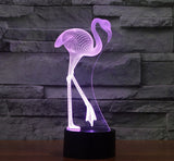 Led lampa Flamingo 7 změn barvy LED stolní lampa Flamingo Dětské dárky Vánoční dárky