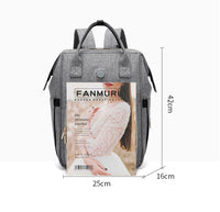 Ozone Sterilizer Waterproof Mummy Bag Travel Backpack Baby Diaper Bag