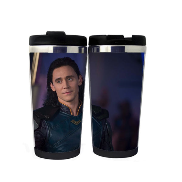 Tom Hiddleston Loki  Mug Stainless Steel 400ml Coffee Tea Cup Beer Stein Loki Birthday Gifts Christmas Gifts