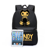 Bendy Backpack Bendy and Ink Machine School bag Travel bag Shoulder Canvas bag Gifts