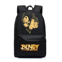 Batoh Bendy Bendy a Ink Machine Školní taška Cestovní taška Přes rameno Plátěná taška Dárky