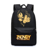 Bendy Backpack Bendy and Ink Machine School bag Travel bag Shoulder Canvas bag Gifts