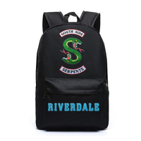 Riverdale southside serpents Backpack Boys Girls School Backpacks Travel Backpack Laptop Backpack Birthday Gifts Christmas Gifts