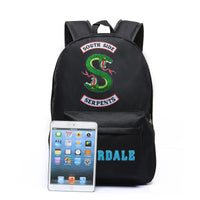 Riverdale southside serpents Backpack Boys Girls School Backpacks Travel Backpack Laptop Backpack Birthday Gifts Christmas Gifts