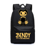 Batoh Bendy Bendy a Ink Machine Školní taška Cestovní taška Přes rameno Plátěná taška Dárky