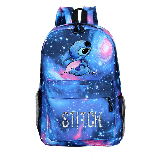 Batoh Galaxy Roztomilý Lilo a Stitch Dívčí batoh Školní batoh Chlapec Děti Teenage Dárky
