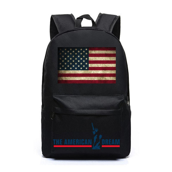 American Flag Backpack 