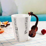 Creative Musical Instrument Ceramic Mug - Creative Musical Instrument Ceramic Mug