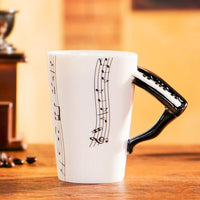 Creative Musical Instrument Ceramic Mug - Creative Musical Instrument Ceramic Mug
