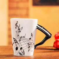 Creative Musical Instrument Ceramic Mug - Creative Musical Instrument Ceramic Mug