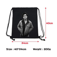 Riverdale Cole Sprouse Top Backpack for Travel Drawstring School Bags Drawstring Bags Gym Bag