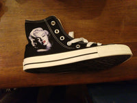 Marilyn Monroe Shoes High top Canvas Shoes Sneakers Women Shoes Gifts