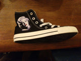 Marilyn Monroe Shoes High top Canvas Shoes Sneakers Women Shoes Gifts