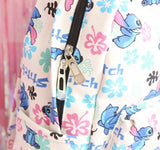Stitch Batoh Dívčí batoh Školní taška Dámská Taška přes rameno Peněženka Cestovní plátěný batoh Dárky