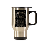Whiskey Mug Coffee Tea Cup Tumbler 15oz Brushed Stainless Steel Driver Mug Commuter Mug