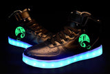 Nightmare Before Christmas Shoes Light Up Shoes Colorful Flashing LED Luminous Shoes Christmas Gifts Birthday Gifts