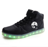 Nightmare Before Christmas Shoes Light Up Shoes Colorful Flashing LED Luminous Shoes Christmas Gifts Birthday Gifts