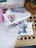 Stitch High Top Shoes Sneakers